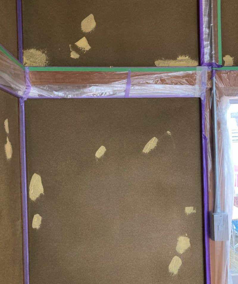 砂壁に珪藻土 漆喰 を塗るための下地処理 2 Diyリノベでシェアハウスをつくる 終末diy